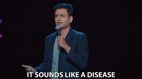 It Sounds Like A Disease Kenny Sebastian GIF - It Sounds Like A Disease Kenny Sebastian Kenny Sebastian The Most Interesting Person In The Room GIFs