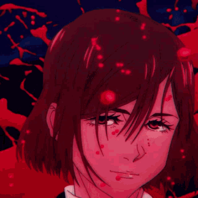 a picture of a girl with the words azgang written on it