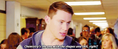Chemistry'S The One With The Shapes & Shit, Right? GIF - Chemistry Science Shapes And Shit GIFs