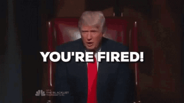 Fired Trump GIF