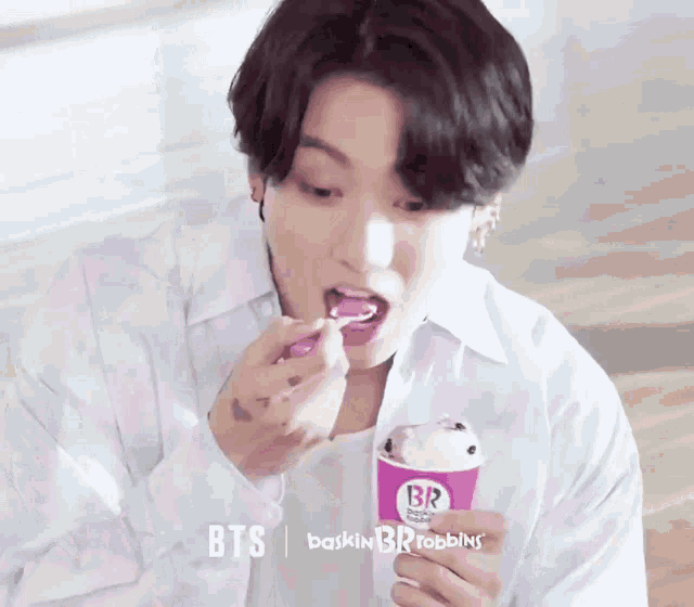 Jungkook Eating Jungkook Ice Cream GIF