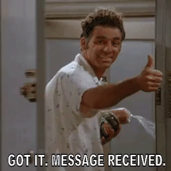 Got It. Message Received. GIF - Received Message Received Got It GIFs