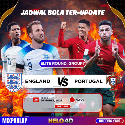 a soccer game between england and portugal is scheduled for 26 march 2025