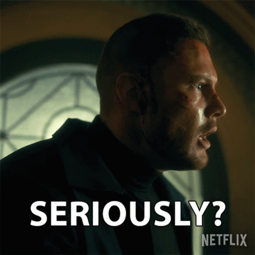 Seriously Luther Hargreeves GIF - Seriously Luther Hargreeves Tom Hopper GIFs