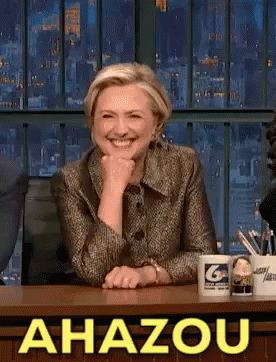 Hillary Clinton / Ahazou Amiga / Ahazo / Arrasou / Arrasar GIF - Hillary Clinton Yas Queen Amazing GIFs