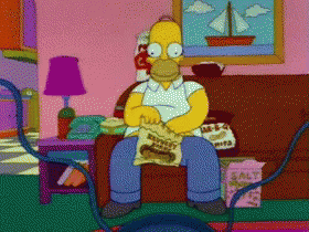 The Simpsons Homer Simpson GIF - The Simpsons Homer Simpson Binge GIFs