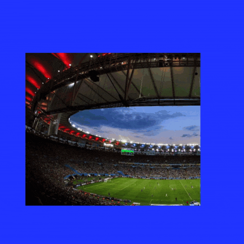 a soccer stadium with the words v4 futsal turnuvaya hazirmisin