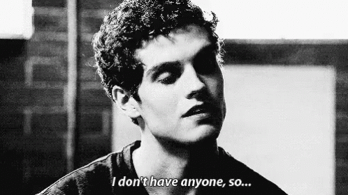 I Don'T Have Anyone, So... - Teen Wolf GIF - Teen Wolf Have No One Nobody GIFs