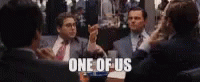 One Of Us Wolf Of Wall Street GIF - One Of Us Wolf Of Wall Street Jordan GIFs