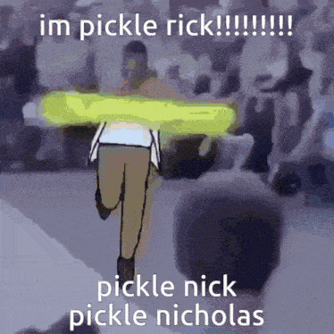 Rick And Morty Pickle Rick GIF - Rick And Morty Pickle Rick Nick GIFs