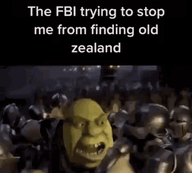 Shrek Fbi GIF - Shrek Fbi Old Zealand GIFs