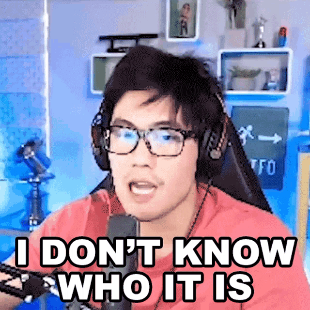 I Dont Know Who It Is Ryan Higa GIF - I Dont Know Who It Is Ryan Higa Higatv GIFs