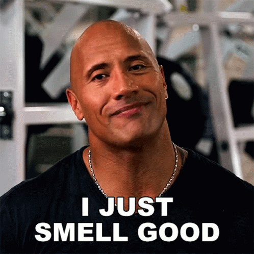 I Just Smell Good Dwayne Johnson GIF - I Just Smell Good Dwayne Johnson The Rock GIFs
