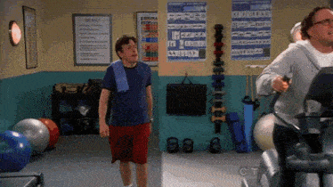 The Big Bang Theory Leonard GIF - The Big Bang Theory Leonard Gym GIFs