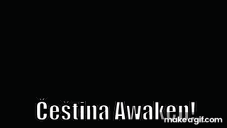 a video game scene with the words cestina awaken written on the bottom