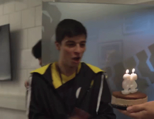 Happy Birthday Blowing Candle GIF - Happy Birthday Blowing Candle Happy GIFs
