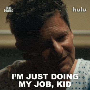 a man says i 'm just doing my job kid