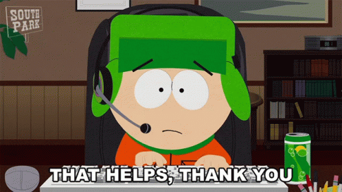 That Helps Thank You GIF - That Helps Thank You Kyle GIFs