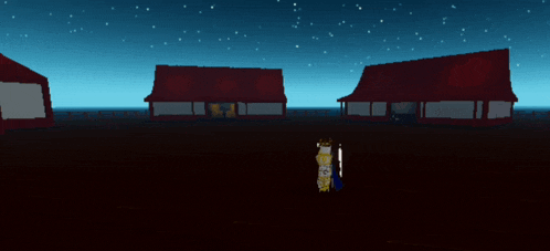 a cartoon drawing of a person standing in front of a yellow beam