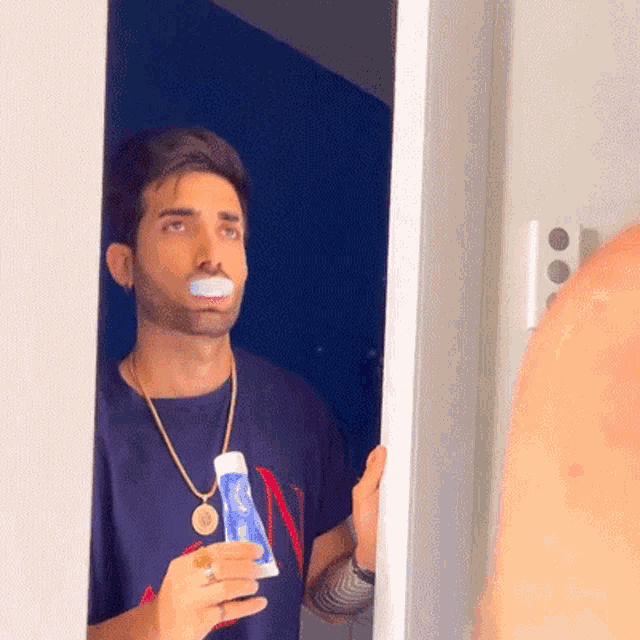 Heres The Toothpaste Armia GIF - Heres The Toothpaste Armia Vessbroz GIFs