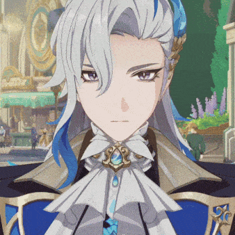 a close up of a person 's face in a video game with a clock in the background