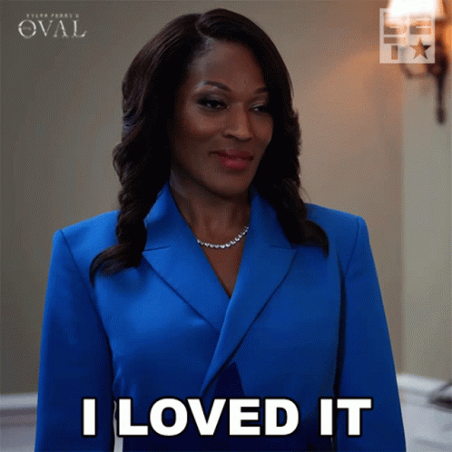 I Loved It Victoria Franklin GIF - I Loved It Victoria Franklin The Oval GIFs