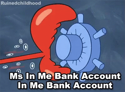 Bank Account Mr Krabs GIF - Bank Account Mr Krabs Safe GIFs