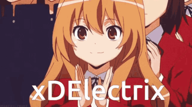 a picture of a girl with the words " xdectrix " on the bottom