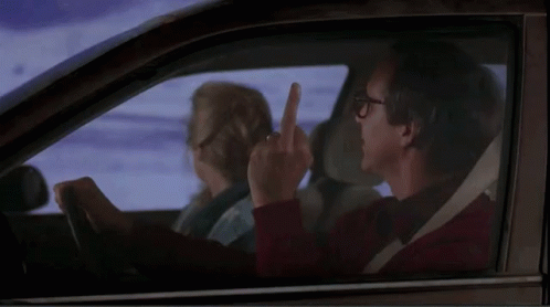 Vacation Movie Middlefinger GIF - Vacation Movie Middlefinger Chevy Chace GIFs