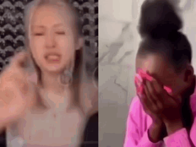 Rose Crying Rosécrying GIF - Rose Crying Rosécrying Rosébp Crying GIFs
