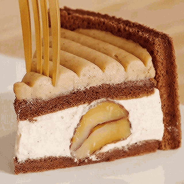 Chestnut Cake Cake GIF - Chestnut Cake Cake Dessert GIFs