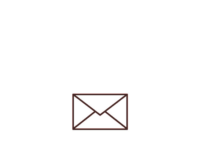 a bunch of red hearts are coming out of a envelope