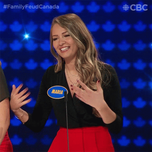 Its Hot In Here Family Feud Canada GIF - Its Hot In Here Family Feud Canada Its Warm In Here GIFs