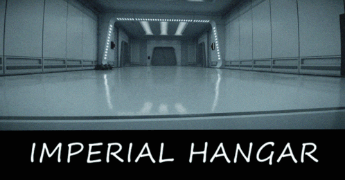 a picture of an empty room with the words imperial hangar