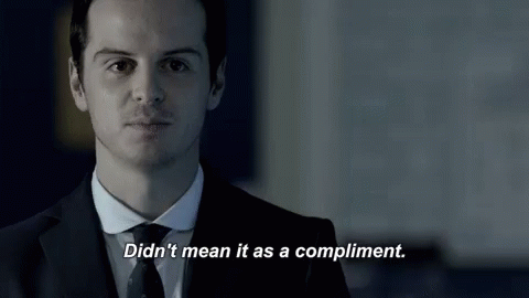 Moriarty Compliment GIF - Moriarty Compliment Sherlock Holmes GIFs