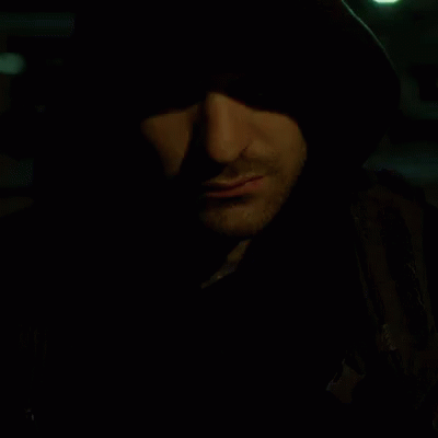 Looking Up GIF - Charlie Cox Stare Daredevil GIFs