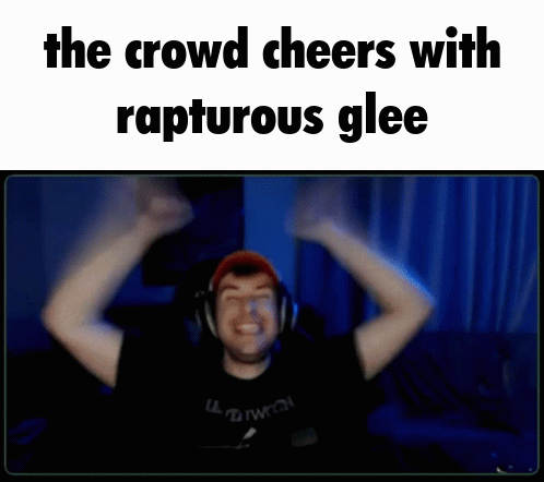 The Crowd Cheers With Rapturous Glee GIF - The Crowd Cheers With Rapturous Glee GIFs