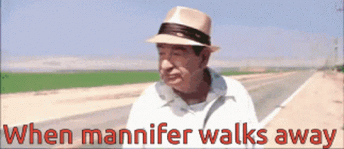 Flip Off Walks Away GIF - Flip Off Walks Away When Mannifer GIFs