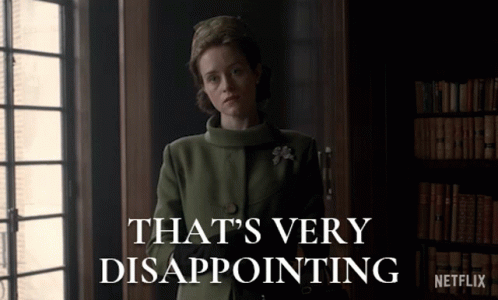 Thats Very Disappointing Disappointed GIF - Thats Very Disappointing Disappointed Upset GIFs