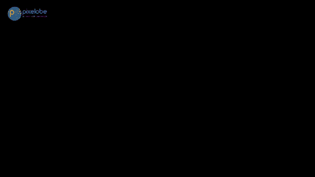 a black background with a pixelglobe logo on the bottom