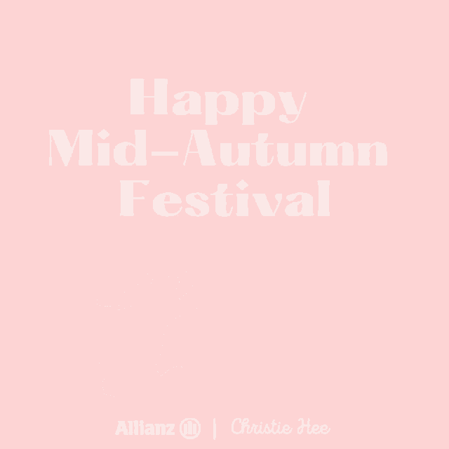 Happy Mid Autumn Festival Christie Hee GIF - Happy Mid Autumn Festival Christie Hee Mooncake Festival GIFs