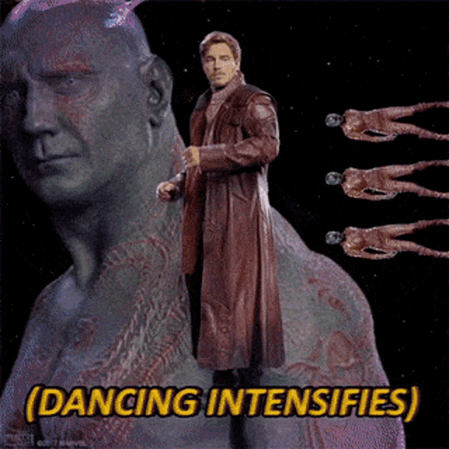Guardians Of The Galaxy Happy Dance GIF