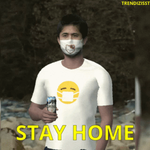 Stay Home Coronavirus GIF - Stay Home Coronavirus Social Distancing GIFs
