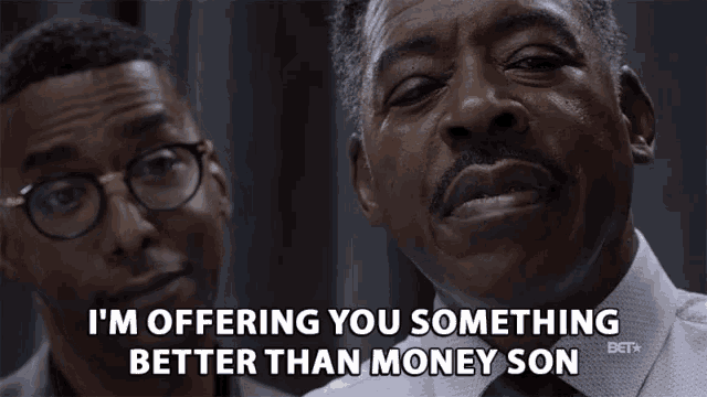 Im Offering You Something Better Than Money GIF - Im Offering You Something Better Than Money Aid GIFs