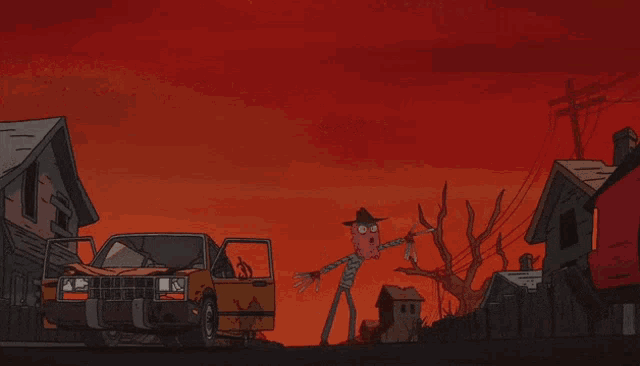 a cartoon character says you can run but you can 't hide