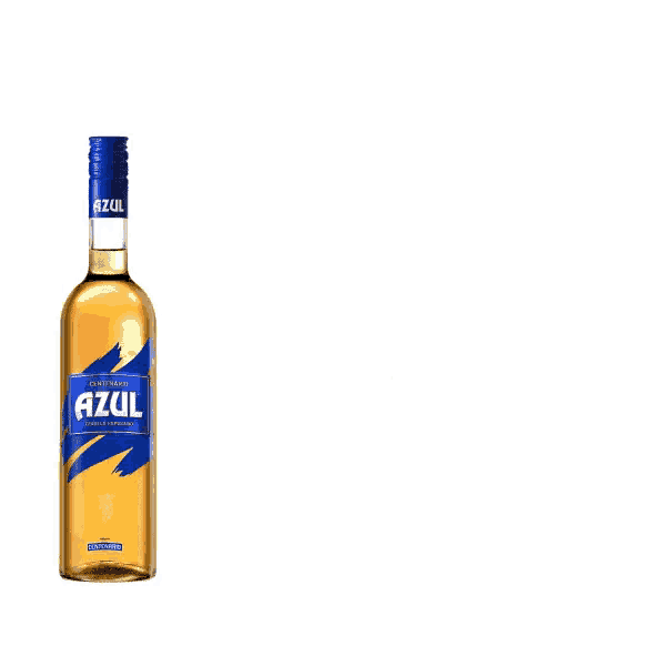 a bottle of tequila is next to a sign that says " denle un tequila "