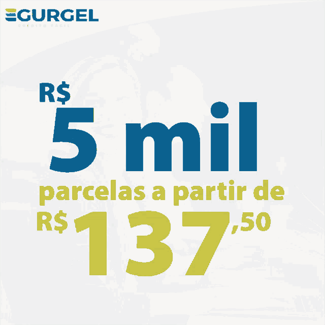 a poster that says 20 mil parcelas a partir de r $ 579.00