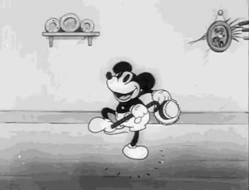 Mickey Mouse Vintage GIF - Mickey Mouse Vintage Dance GIFs