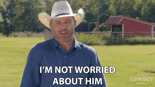 Im Not Worried About Him Zane Runyan GIF