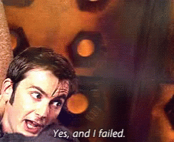 David Tennant Yes And I Failed GIF - David Tennant Yes And I Failed Doctor Who GIFs